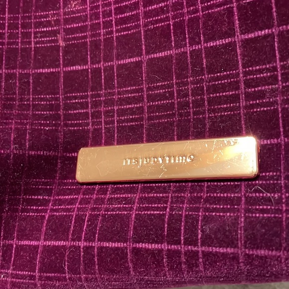 It’s Judy Time velvety makeup bag, VGUC - Picture 2 of 10